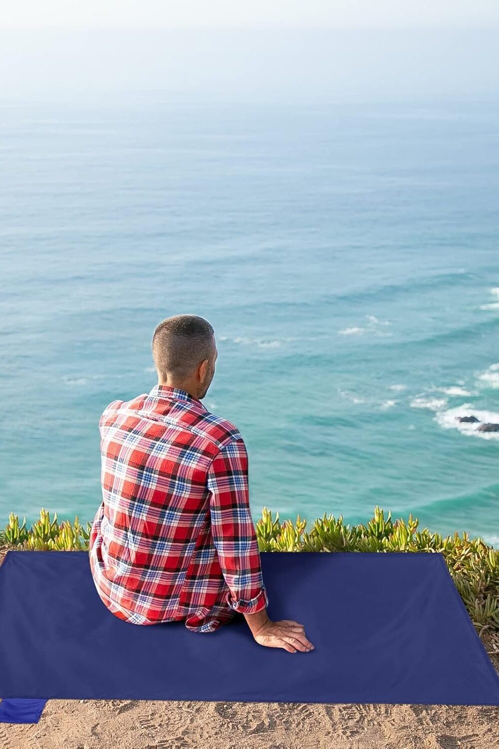 Odoland Sandproof Waterproof Beach Blanket - Image 7