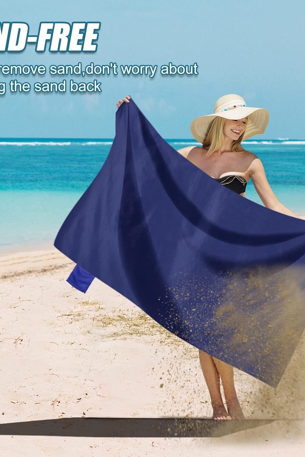 Odoland Sandproof Waterproof Beach Blanket - Image 8
