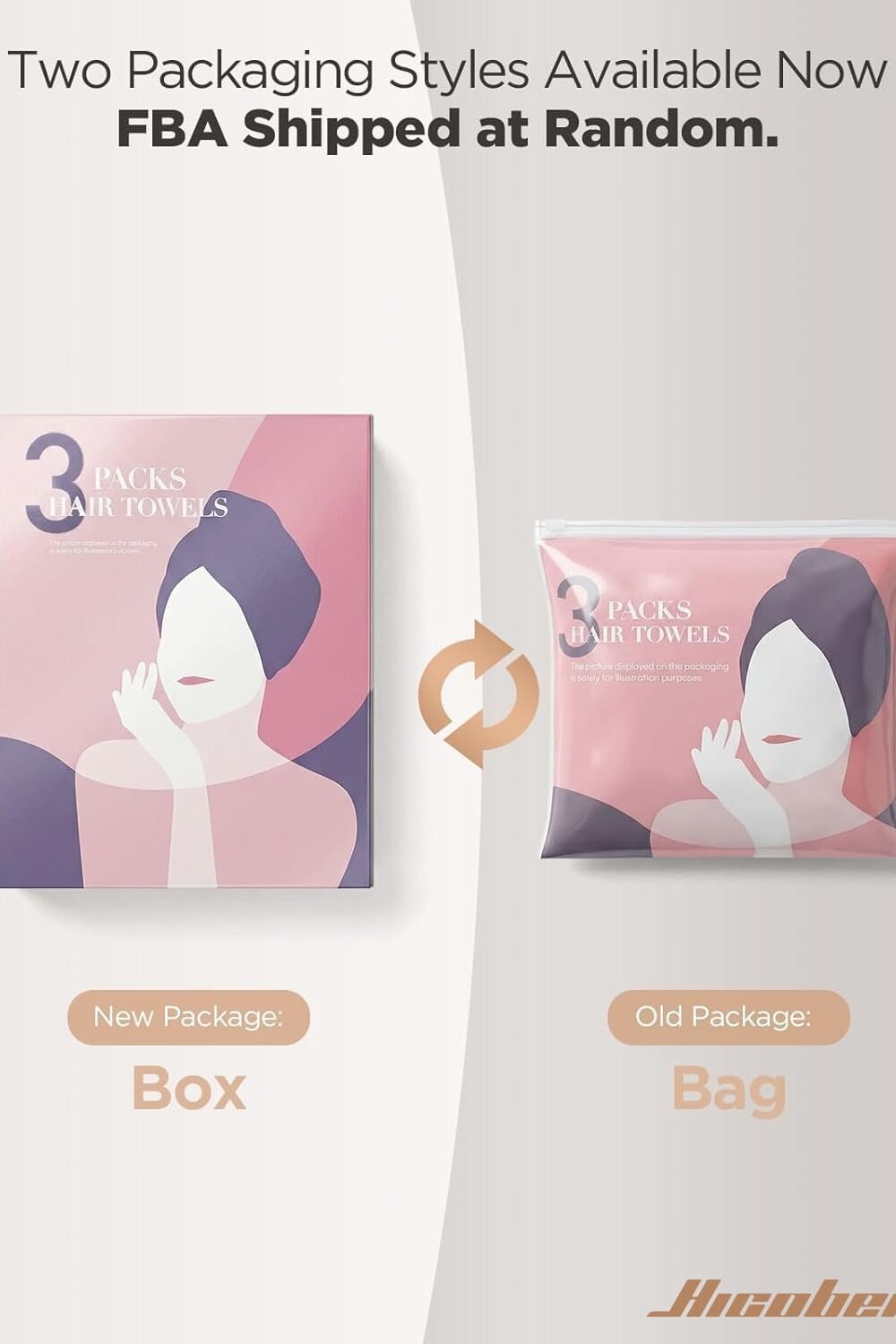 Hicober Quick Dry Microfiber Hair Wrap - Soft Turban Women 9 Hicober Quick Dry Microfiber Hair Wrap - Soft Turban Women - Image 9