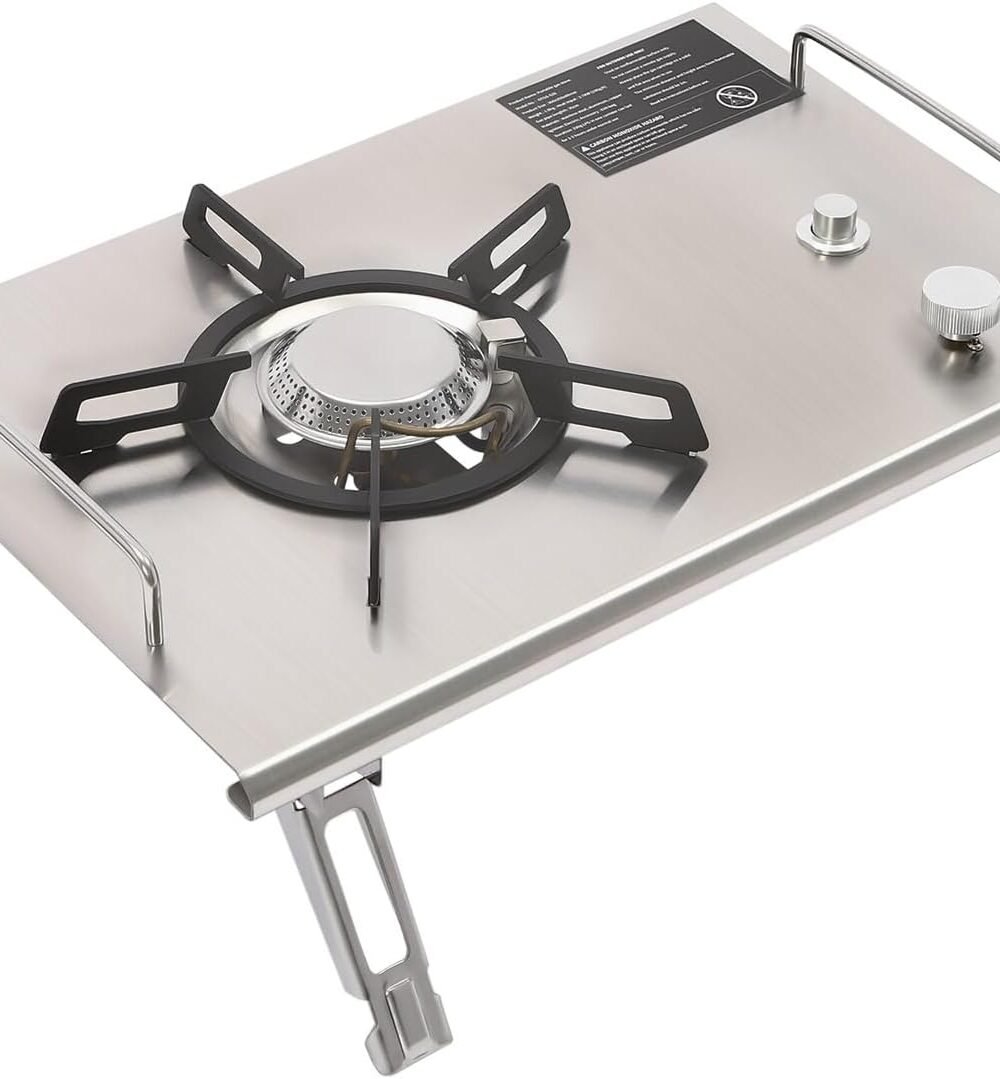 Portable Outdoor Gas Sve With Foldable Legs - Image 8