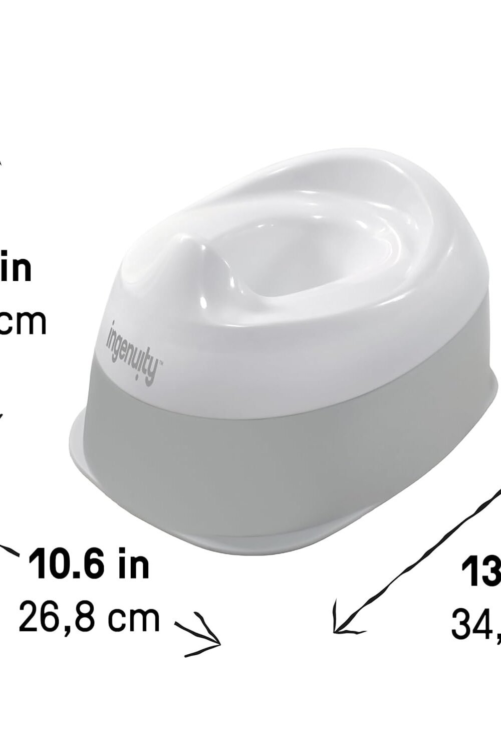 Ingenuity Ready Set Go Potty - Non-Skid Stable Base - Image 8