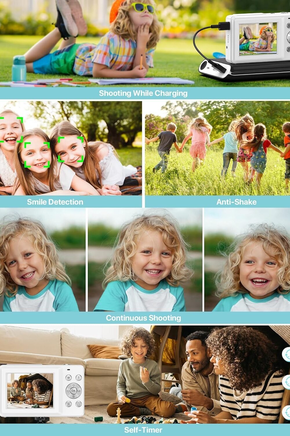 Portable Fhd Digital Camera Teens Kids - Image 6