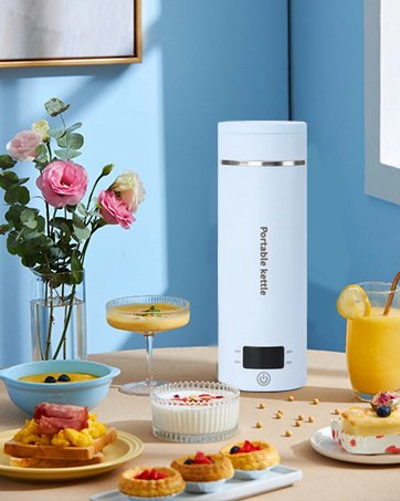 vel Portable Electric Kettle - Staless Steel, u Shut-Off 583