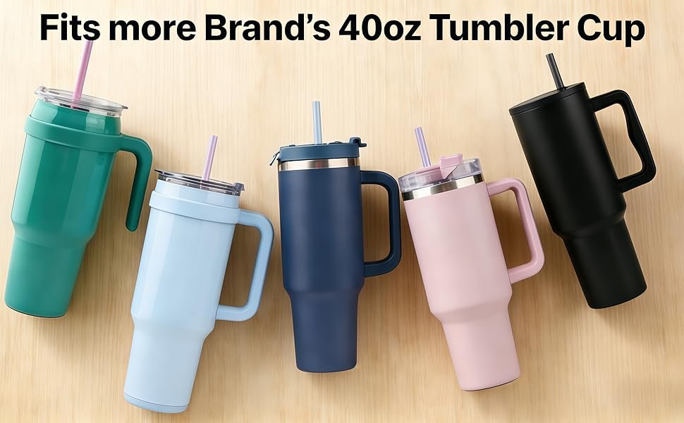 Joshey Replacement Straws Stanley Tumblers - Pack 596