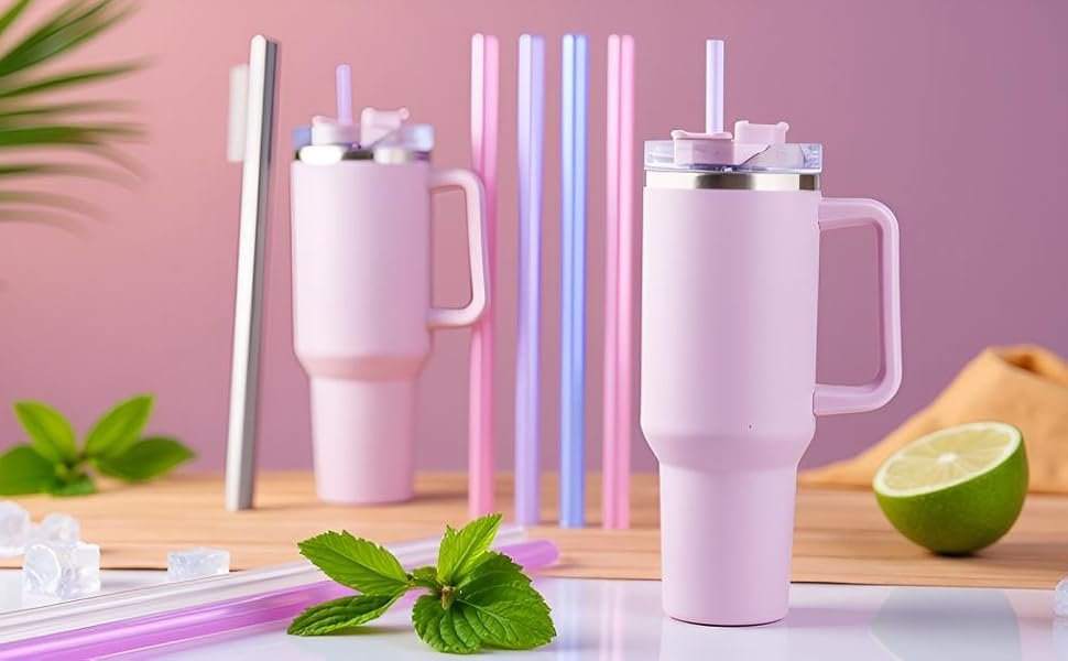 Joshey Replacement Straws Stanley Tumblers - Pack 595