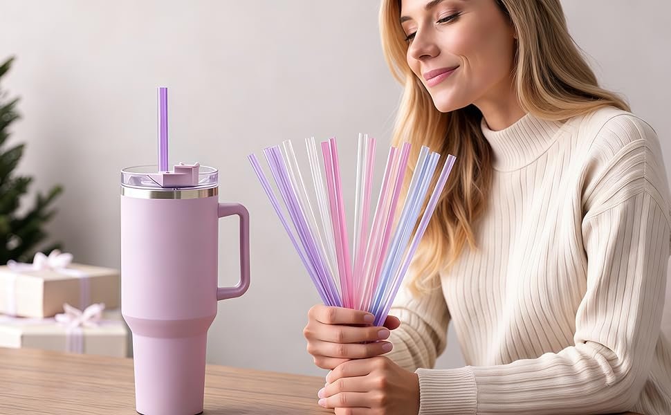 Joshey Replacement Straws Stanley Tumblers - Pack 597
