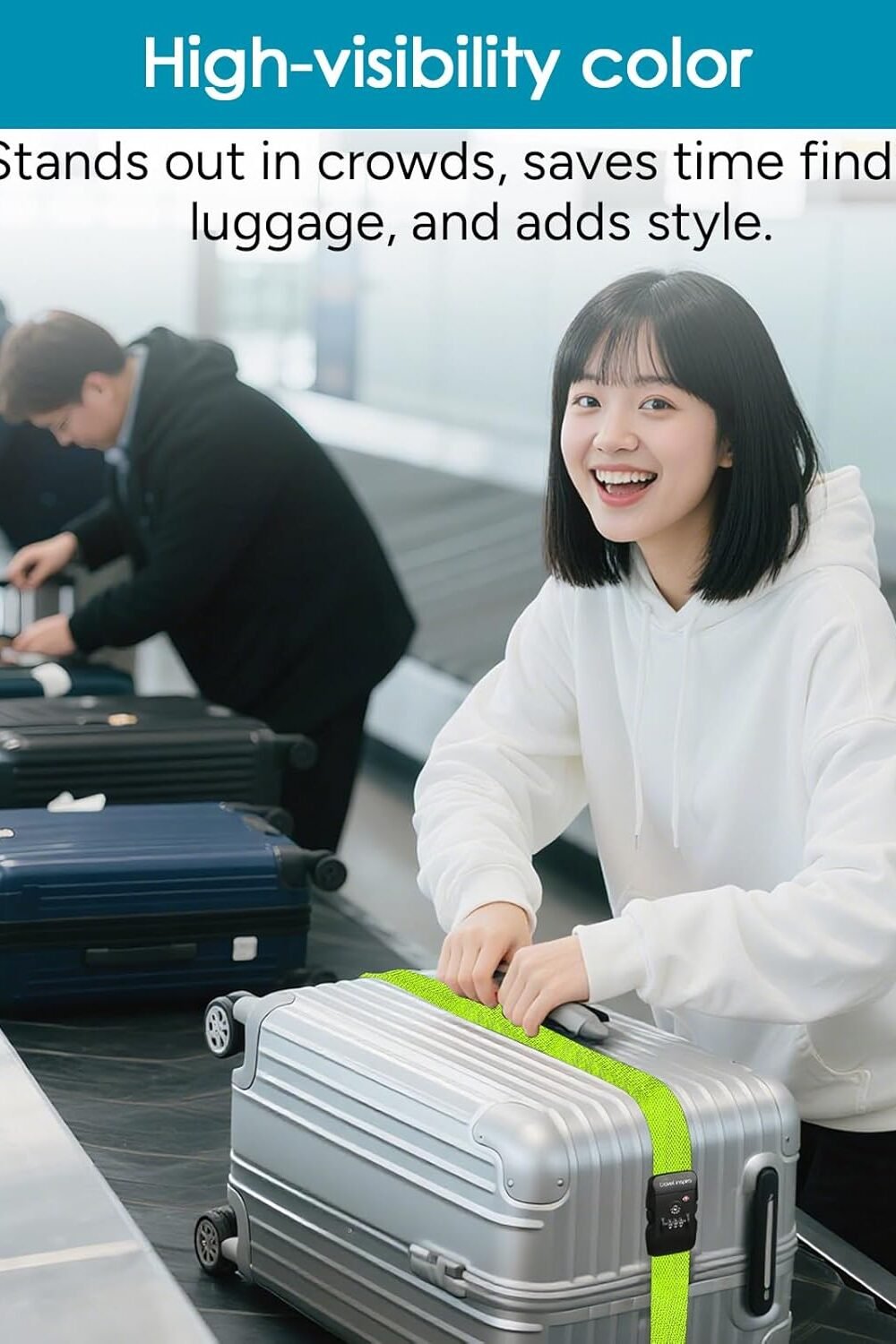 Vel Inspira High-Visibility Luggage Straps - Image 4