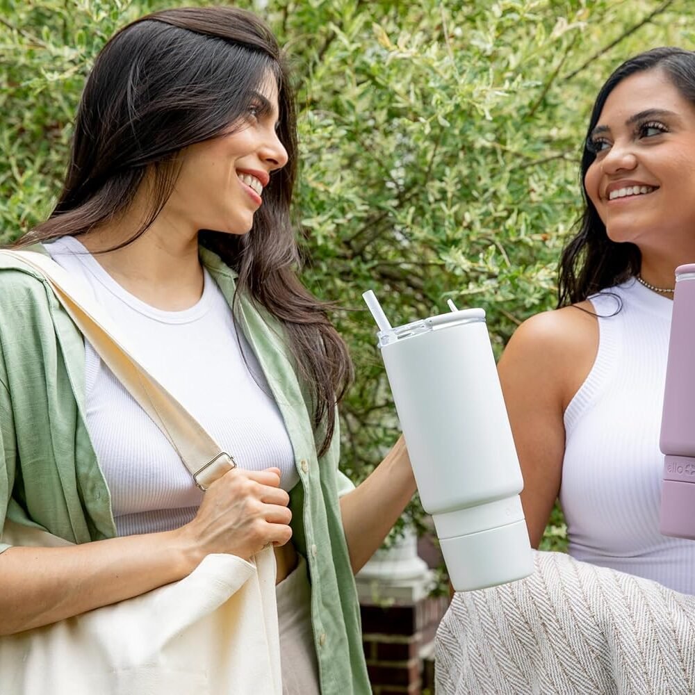 Ello Port Oz Vacuum Insulated Tumbler - Mauve - Image 3