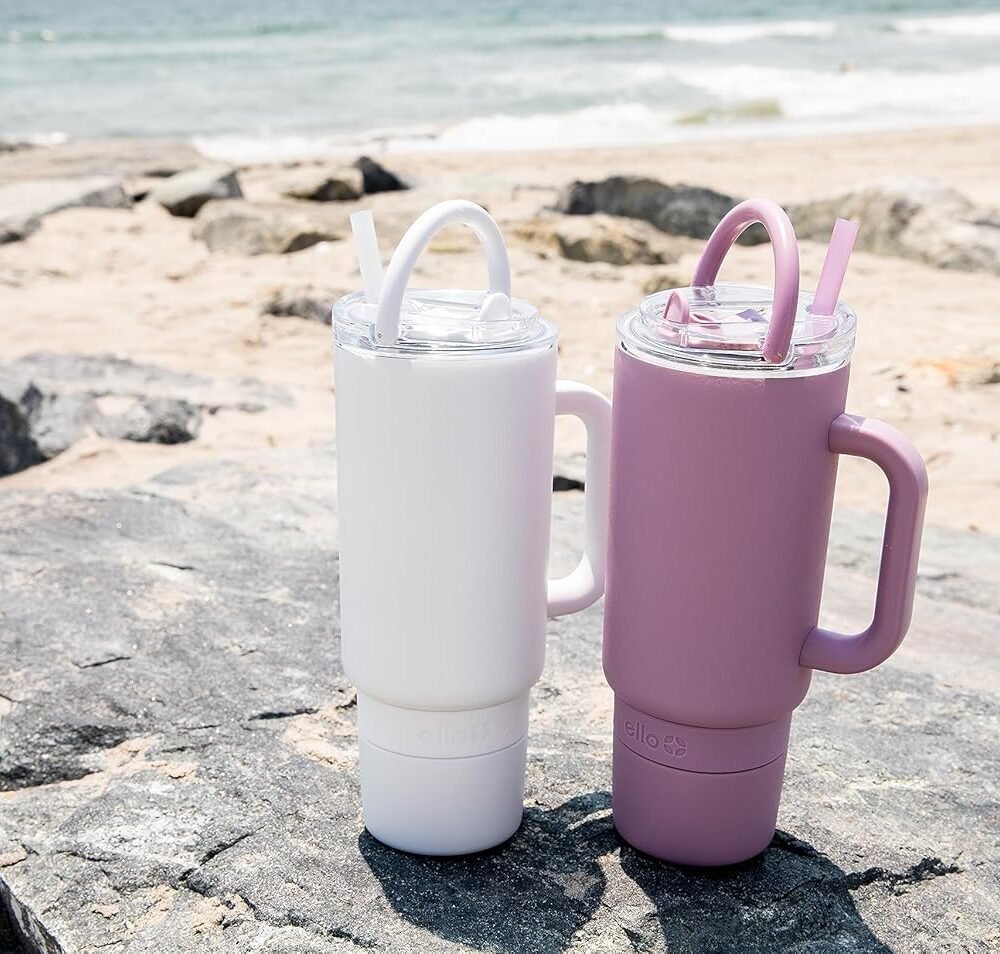 Ello Port Oz Vacuum Insulated Tumbler - Mauve - Image 11