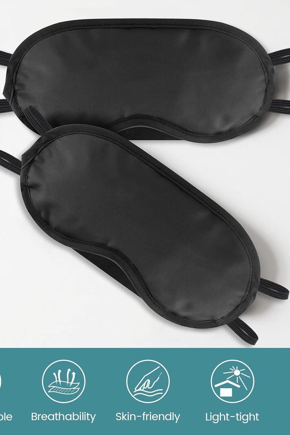 Djustable Sleep Eye Masks With Nose Pad - Bulk Comt - Image 3