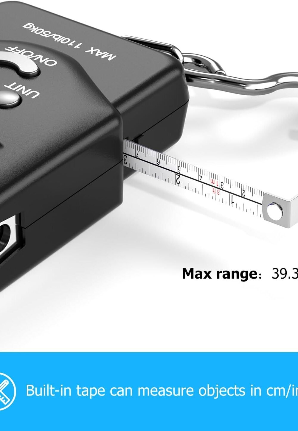 Digital Fish Scale with Backlit LCD Display - Pocket Size 4 Digital Fish Scale With Backlit Lcd Display - Pocket Size - Image 4