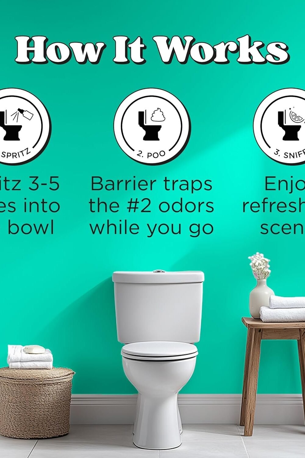 Poo-Pourri Bee-You-Go Pocket Spray - Coconut Orchid - Image 5