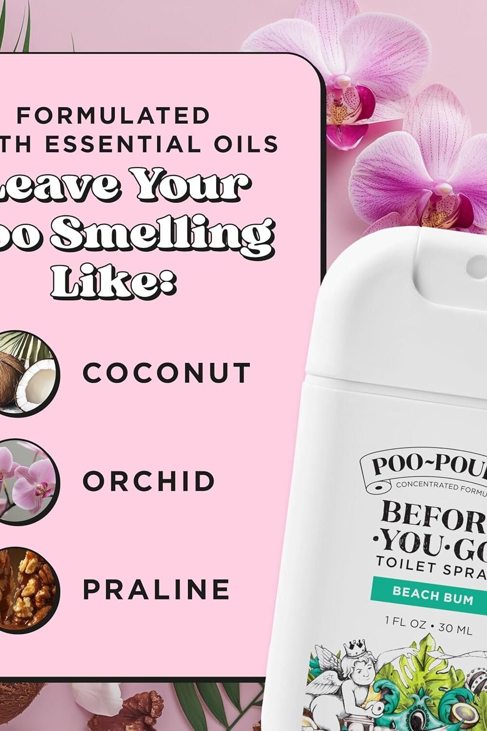 Poo-Pourri Bee-You-Go Pocket Spray - Coconut Orchid - Image 7