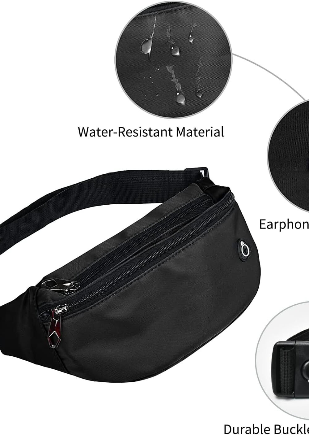 Waterproof Fanny Pack Men Women - Image 3