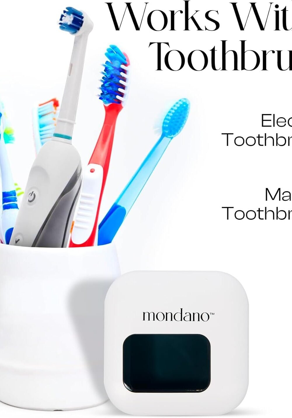 Mondano Uv-C Othbrush Sanitizer Holder - Image 6