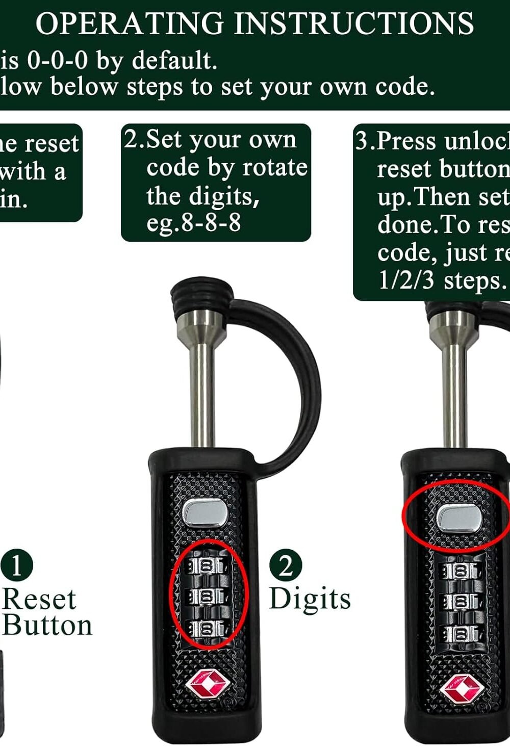 Firearm Avel Case Locks - Cut-Proof Security - Image 6