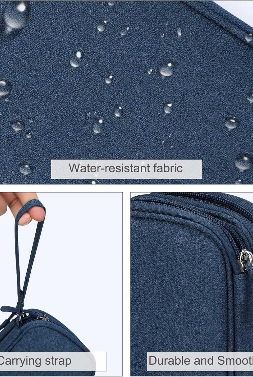 Fyy Portable Electronic Organizer Bag - Waterproof Double La - Image 4