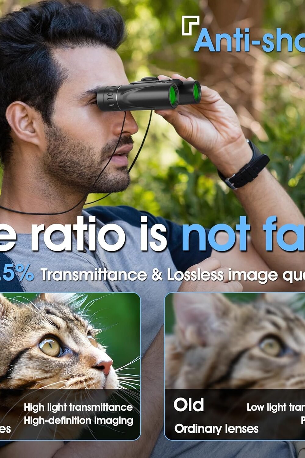 Mi Compact Waterproof Boculars Dults Kids - Image 3