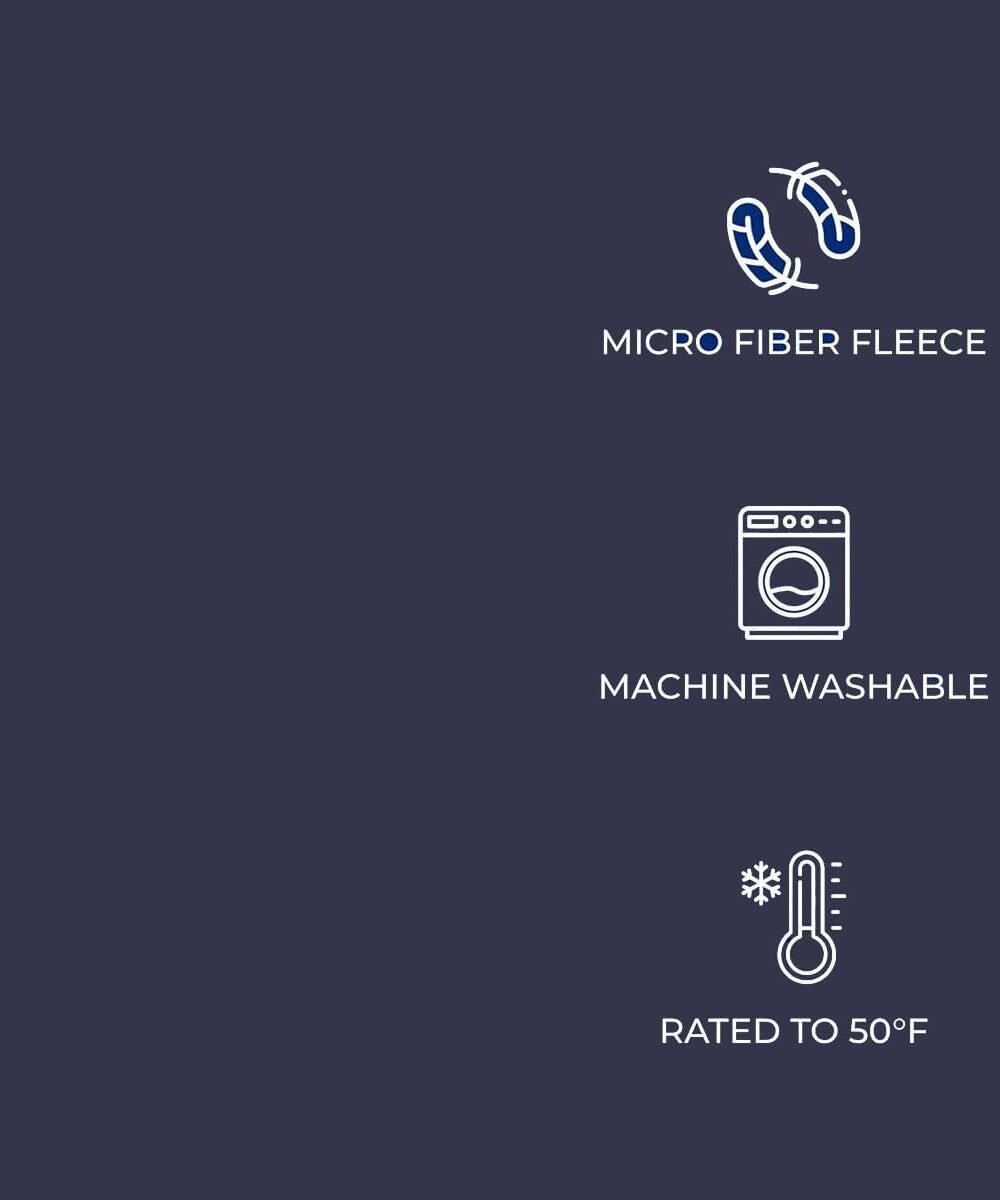 Lightweight Fleece Sleepg Bag Dults - Image 4