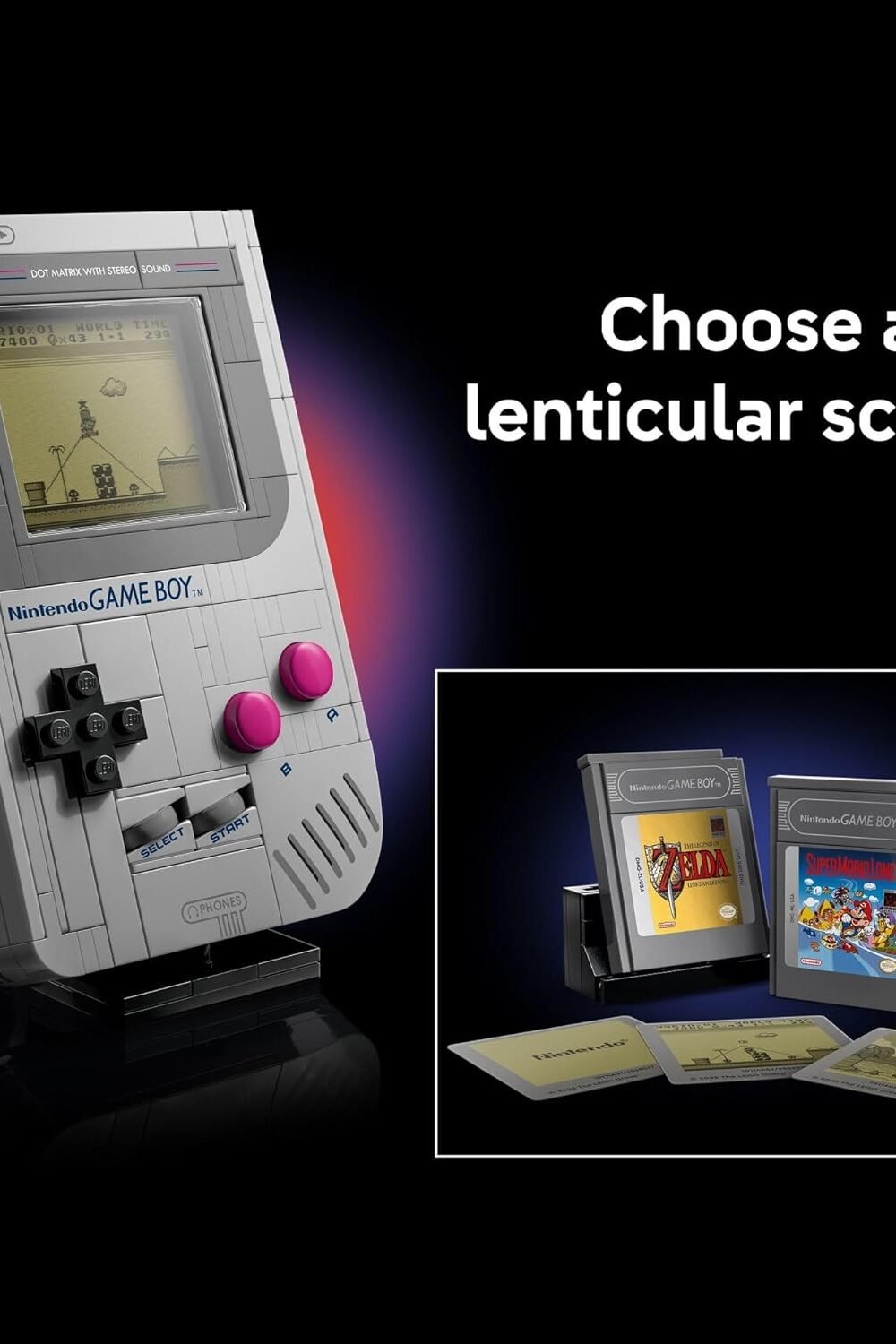 Lego Super Mario Retro Game Boy Set - Collectible Model - Image 6