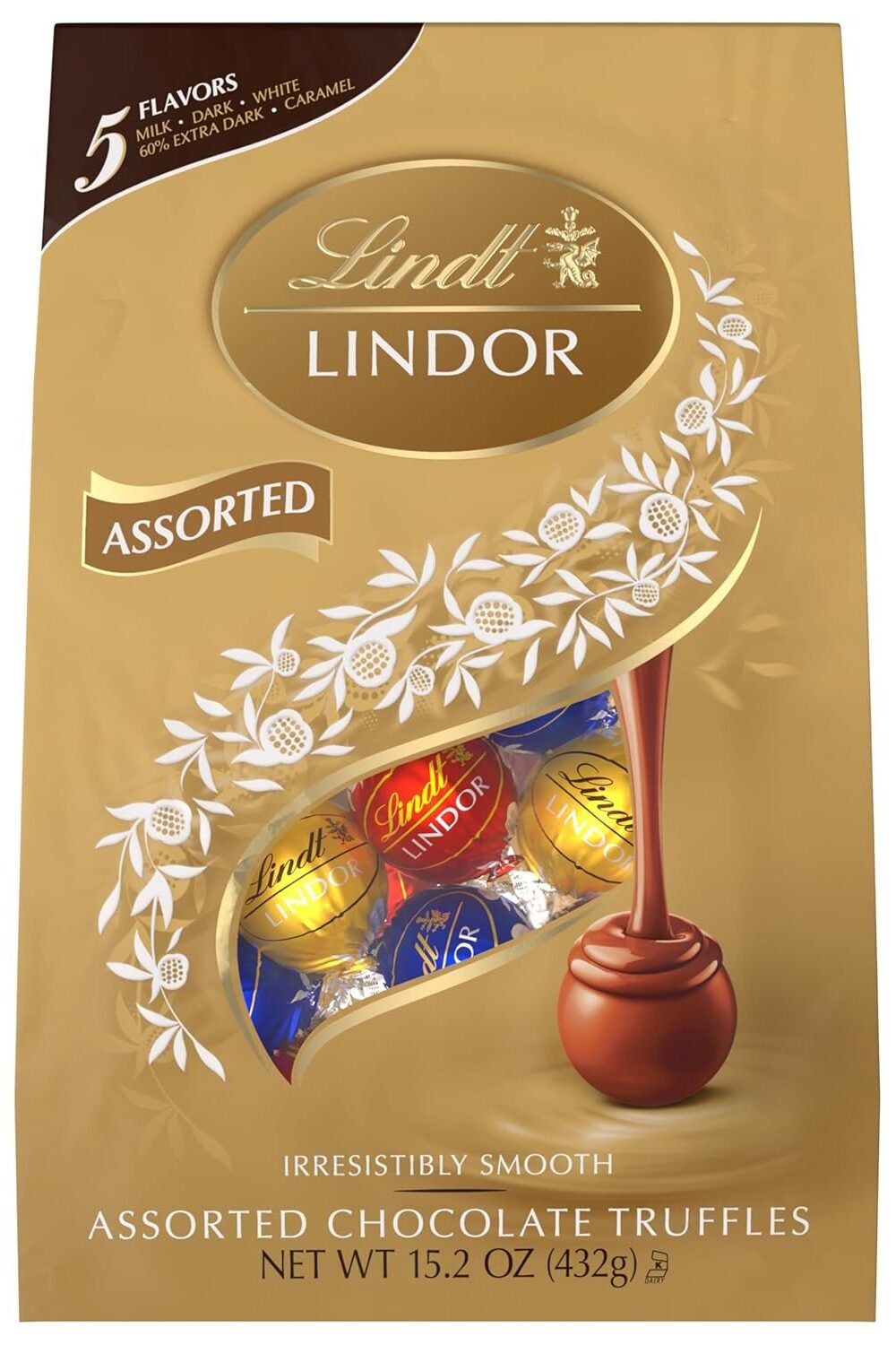 Lindor Ssorted Chocolate Uffles - Smooth Melted Center - Image 8