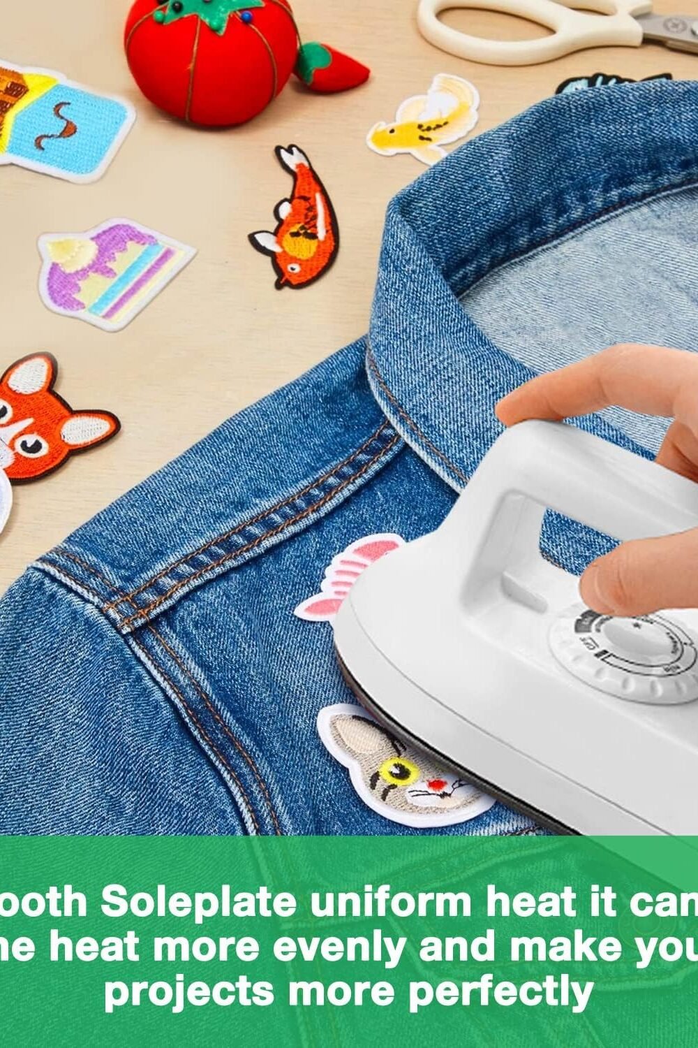 Mi Iron Electric Heat Press Quiltg Sewg - White - Image 5