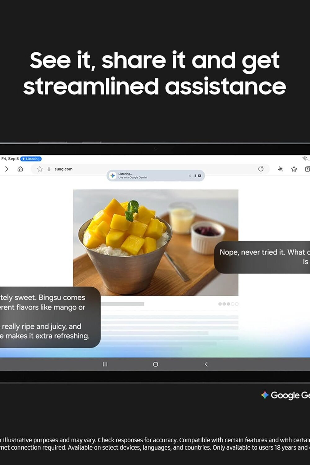Samsung Galaxy Tab S - Gb Wifi Ndroid Tablet - Image 6