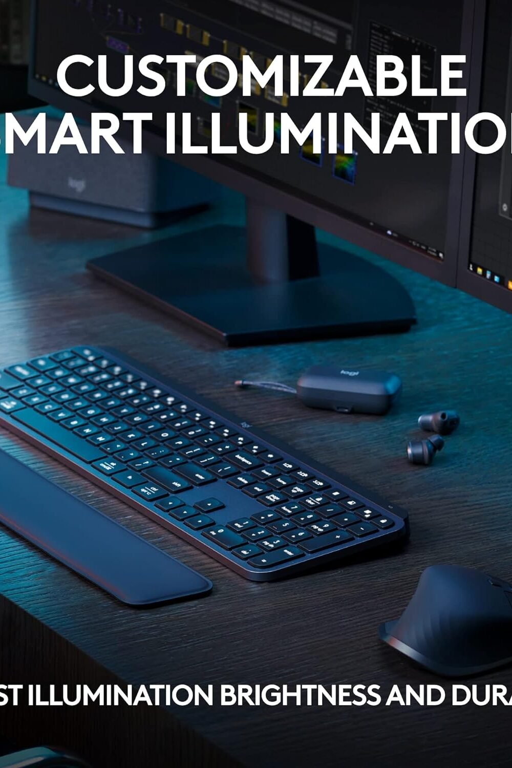 Logitech Mx Keys S Wireless Keyboard - Low Profile, Backlit - Image 5