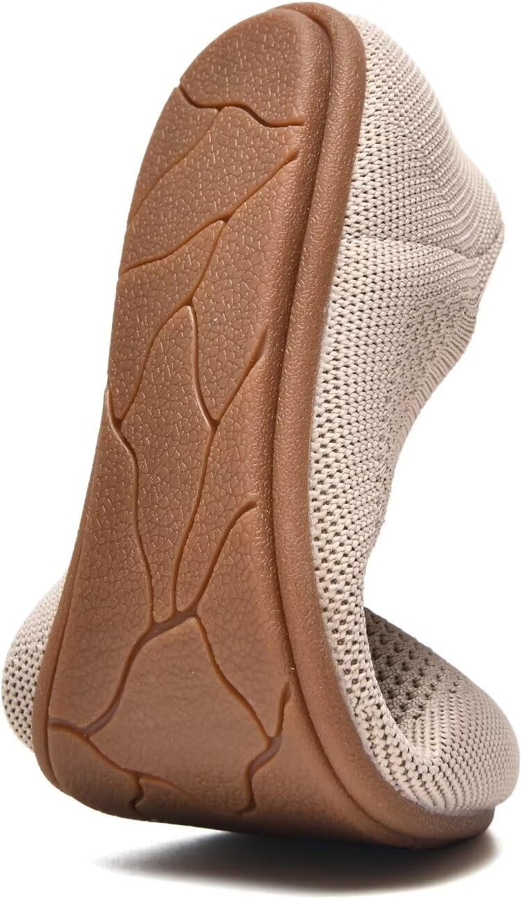 Women's Knit Ballet Flats - Casual Slip-On Shoes 6 Women'S Knit Ballet Flats - Casual Slip-On Shoes - Image 6