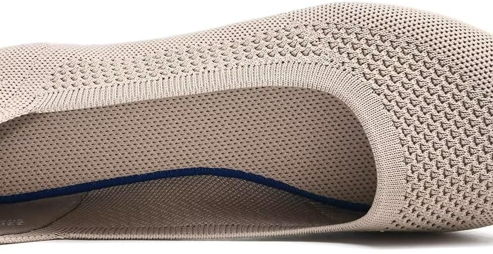 Women's Knit Ballet Flats - Casual Slip-On Shoes 8 Women'S Knit Ballet Flats - Casual Slip-On Shoes - Image 8