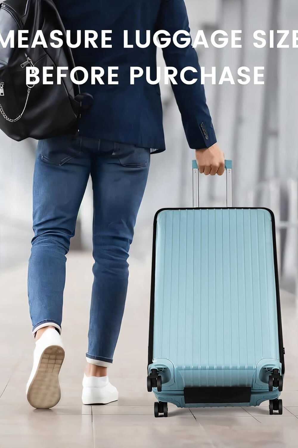 Velk Clear Tpu Suitcase Cover - Protect Your Luggage - Image 9