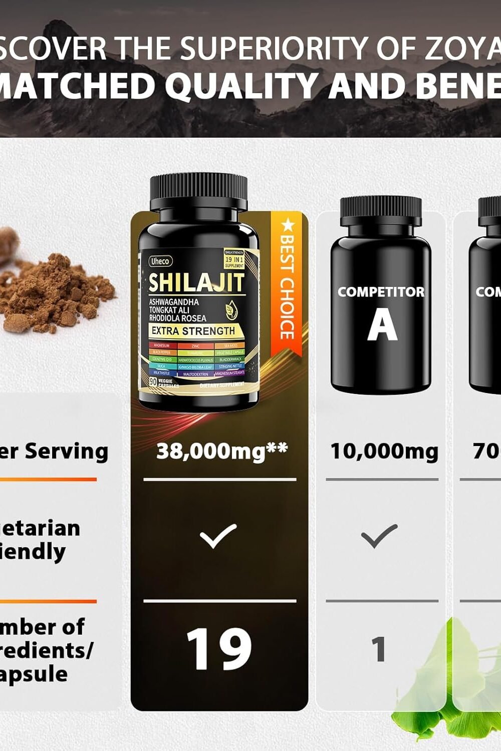 Organic Shilajit Supplement With Sea Moss Shwagandha - Image 4