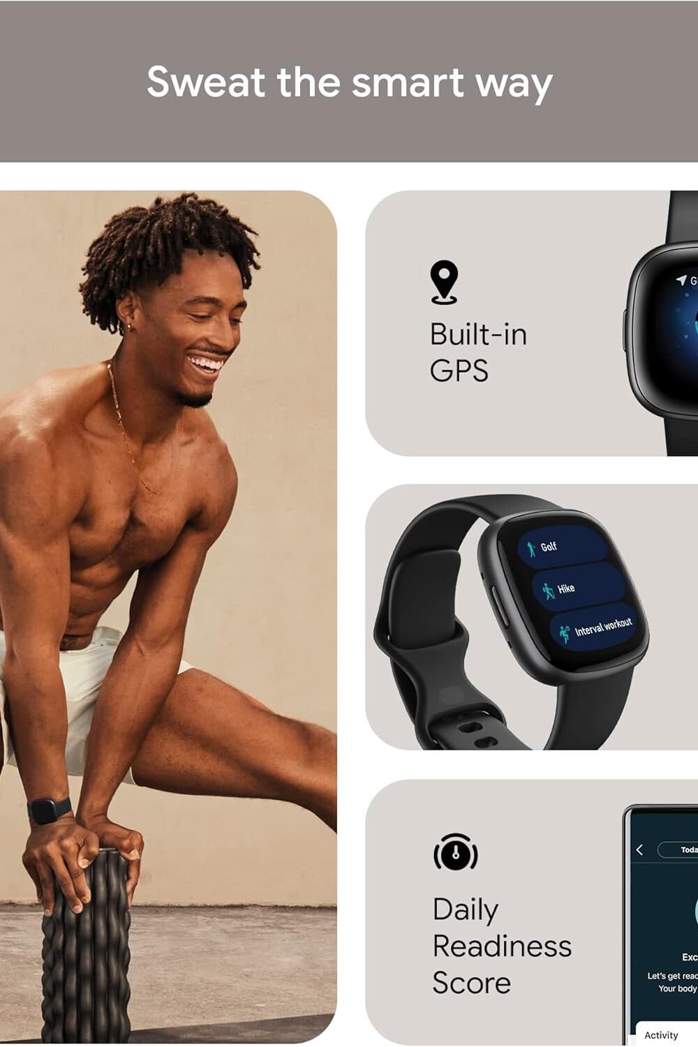 Fitbit Versa Smartwatch With Gps Heart Rate - Image 3