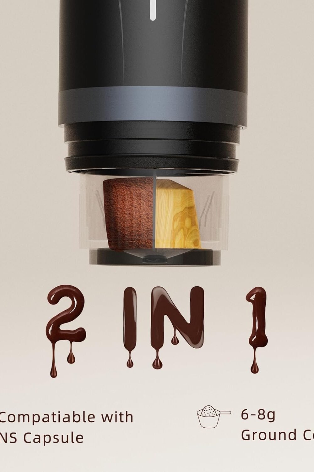 Portable Electric Espresso Maker Avel - Image 3