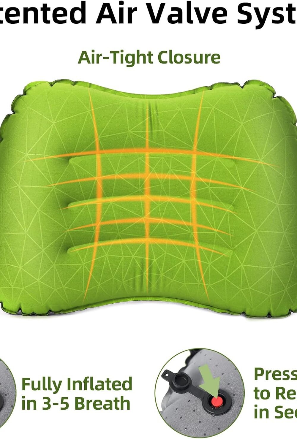 Ultralight Inflatable Avel Pillow - Ergonomic Comt - Image 5