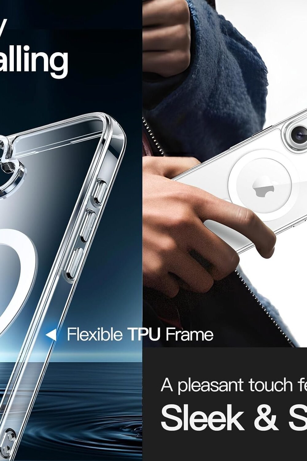 Jetech Clear Magsafe Case Iphone - Shockproof Nti-Scratch - Image 6