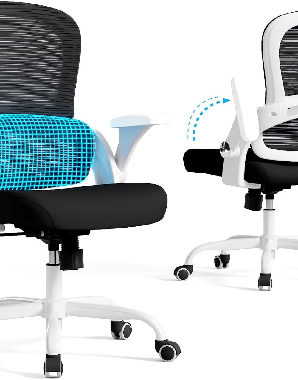 Ergonomic Office Chair With Back Support - Big Tall - Image 9