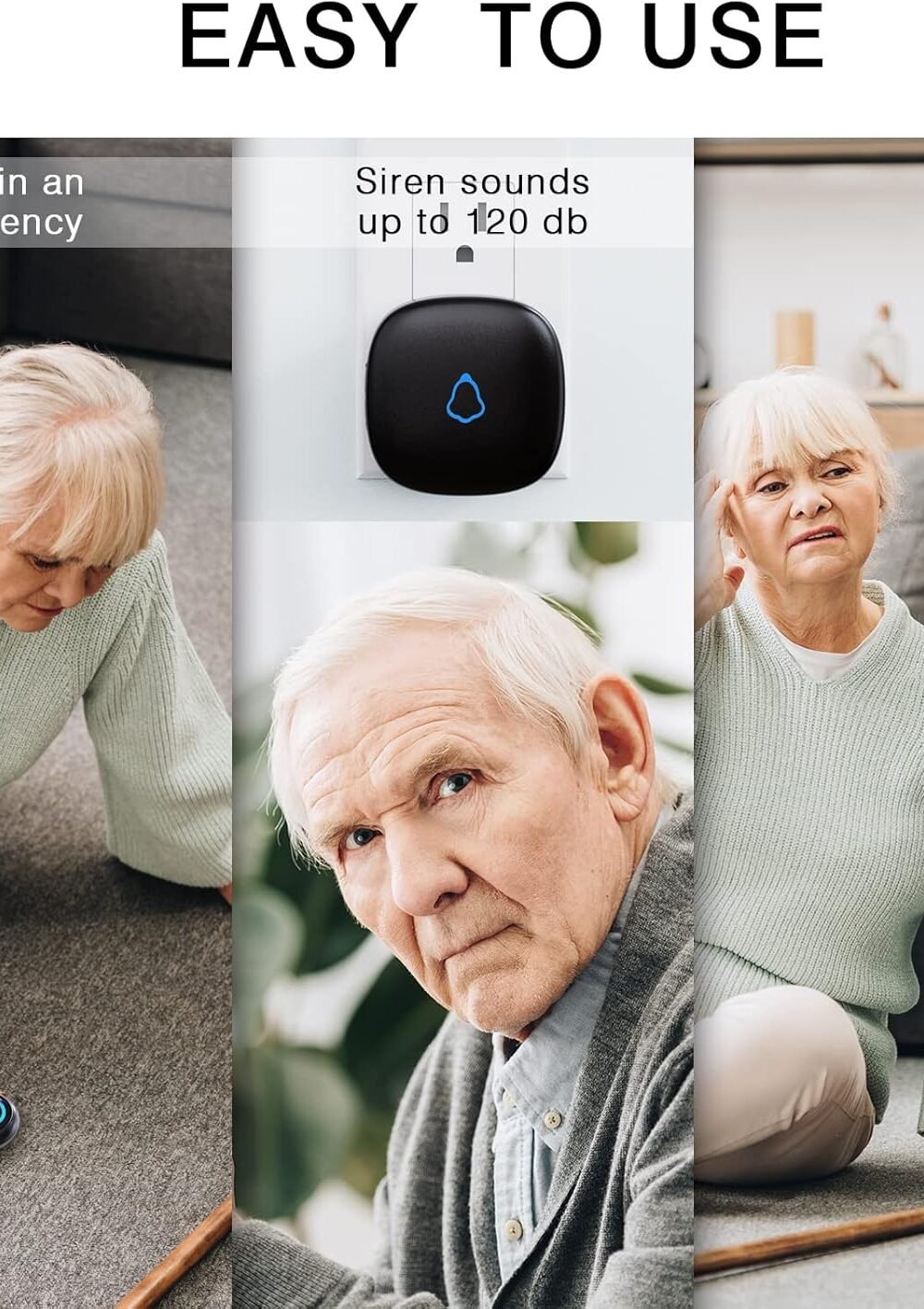 Wireless Caregiver Pager Seniors - SOS Butn System 3 Wireless Caregiver Pager Seniors - Sos Butn System - Image 3