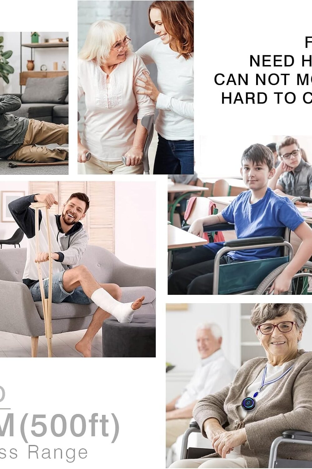 Wireless Caregiver Pager Seniors - SOS Butn System 5 Wireless Caregiver Pager Seniors - Sos Butn System - Image 5