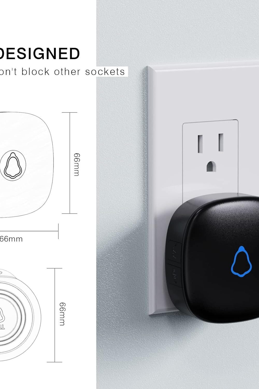 Wireless Caregiver Pager Seniors - SOS Butn System 6 Wireless Caregiver Pager Seniors - Sos Butn System - Image 6