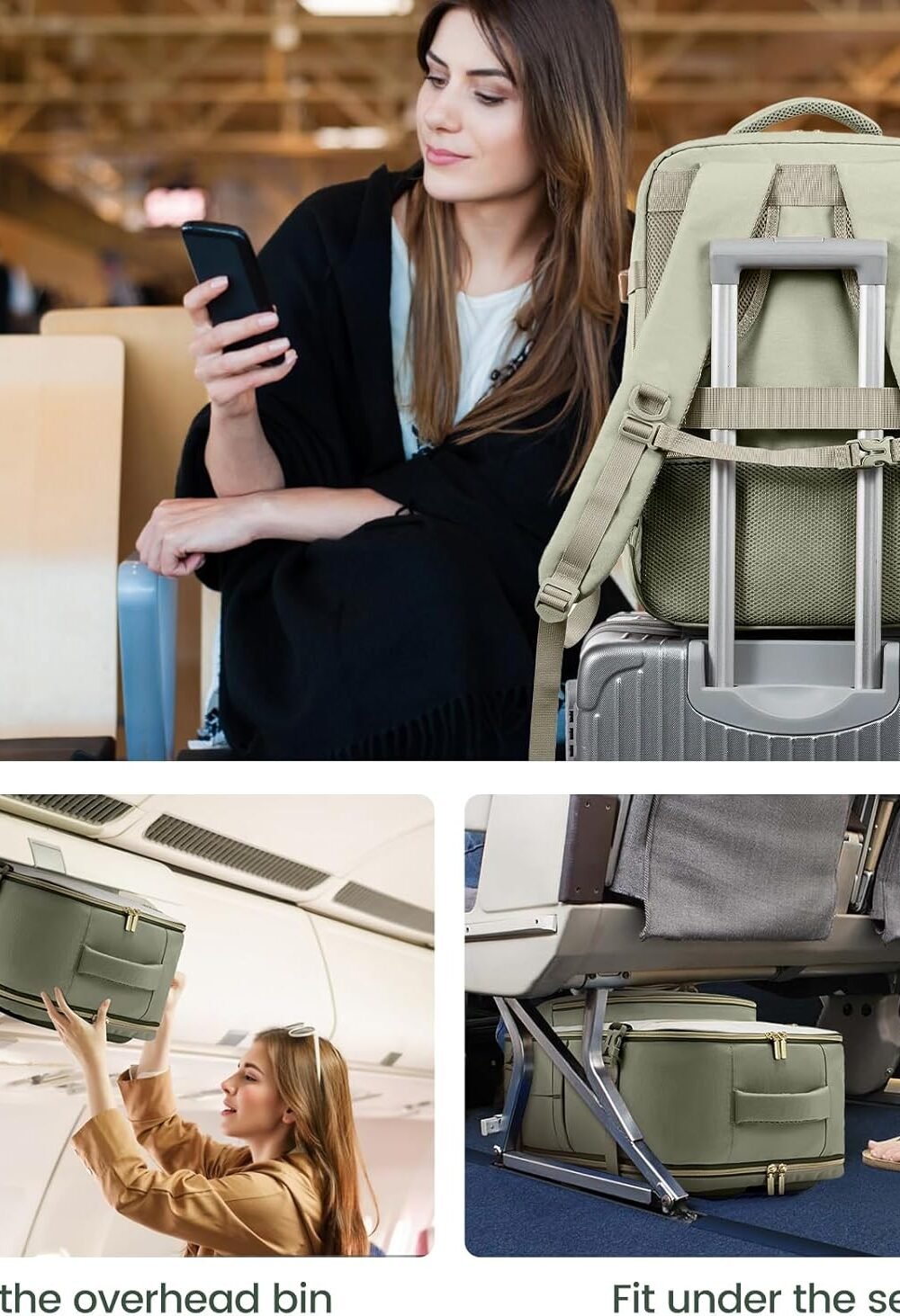 Lovevook Women'S Avel Backpack - Flight Pproved - Image 6