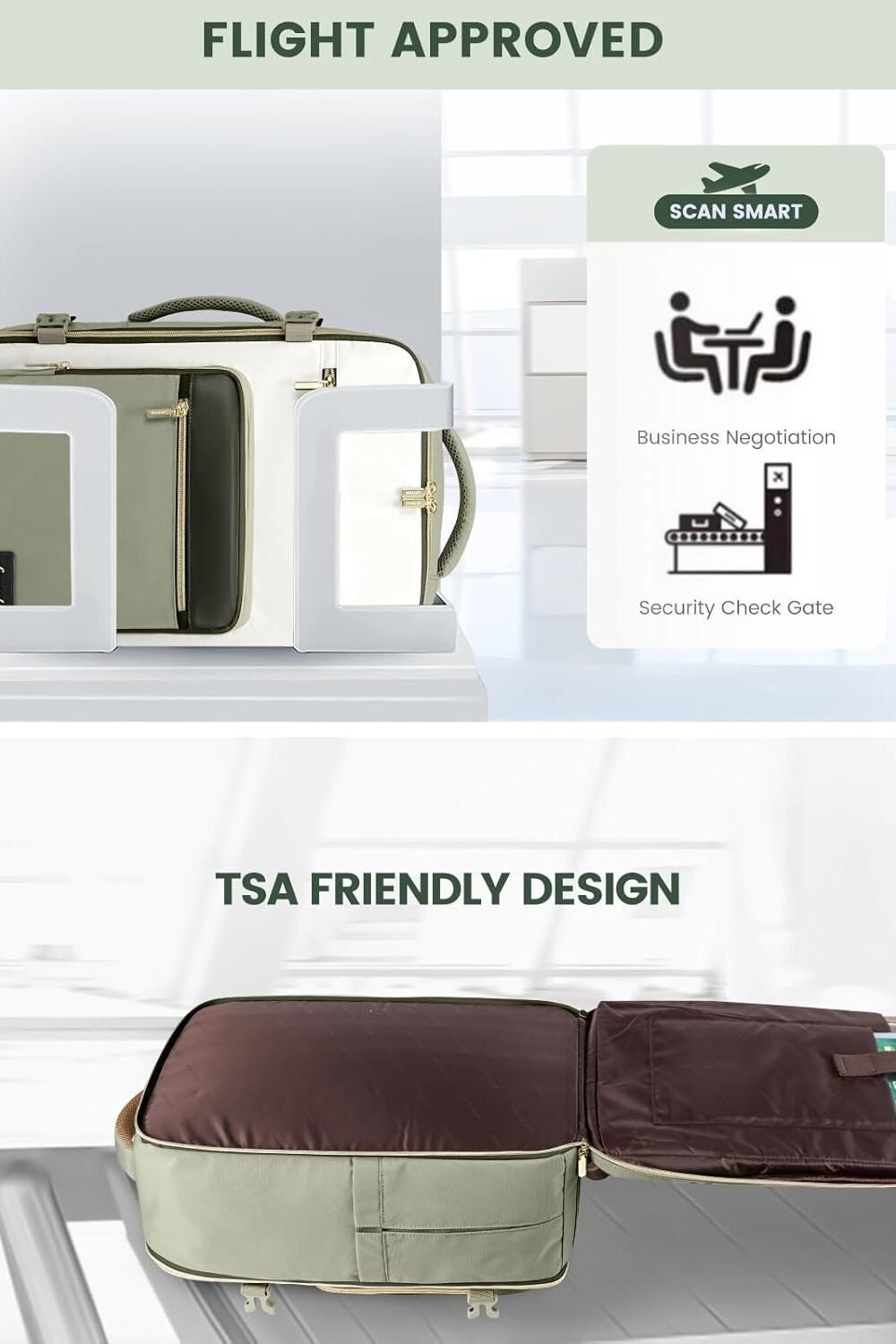 Lovevook Women'S Avel Backpack - Flight Pproved - Image 7