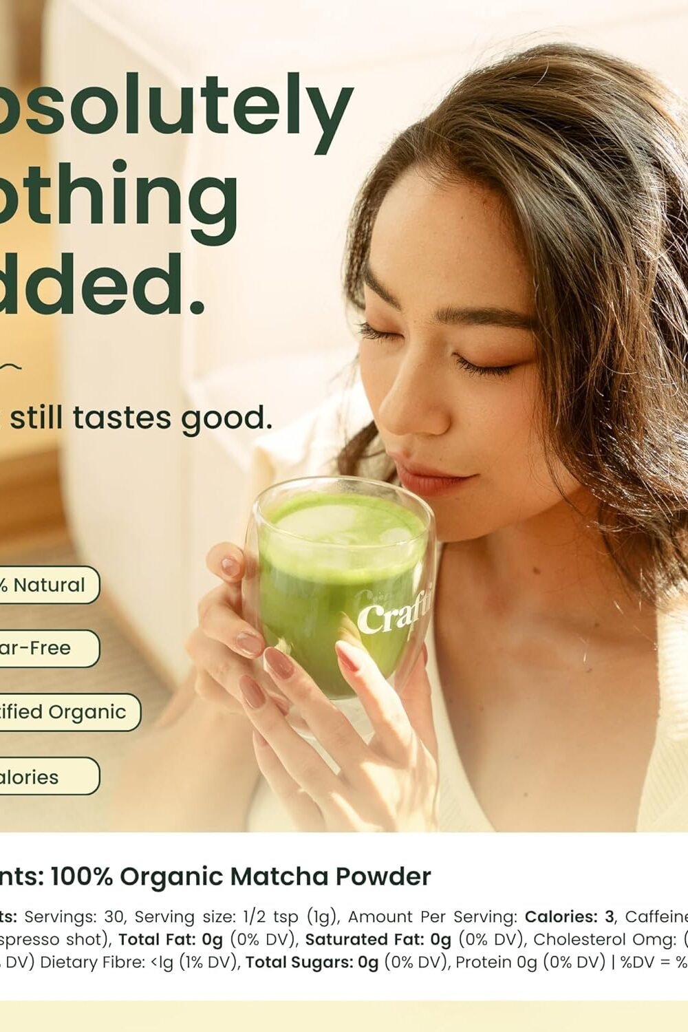 Organic Ceremonial Grade Matcha Powder - Barista Quality - Image 6