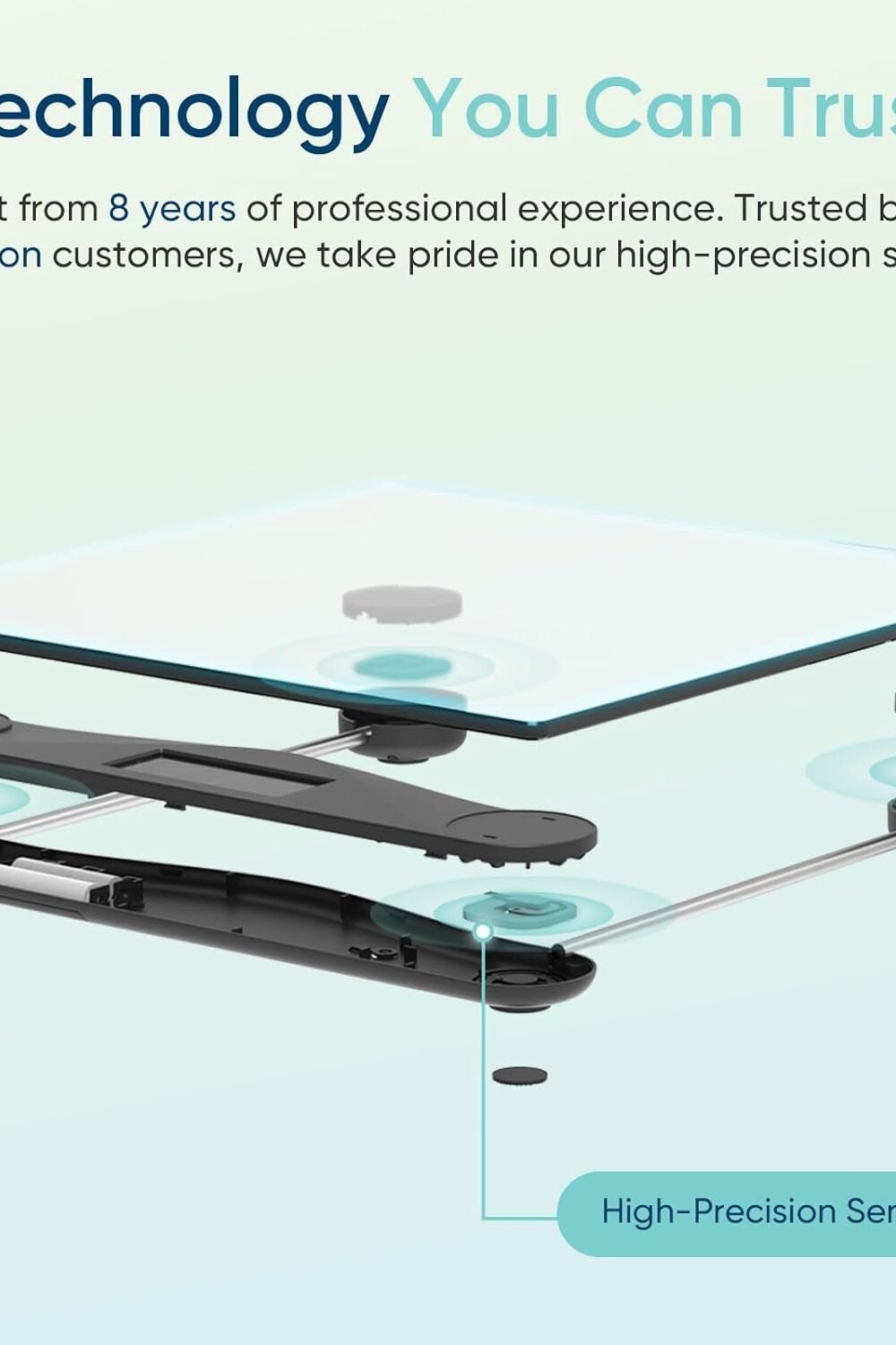 Etekcity High Precision Digital Bathroom Scale - Image 3