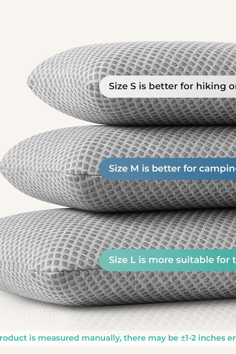 Vel Memory Foam Pillow - Medium Firm, Avel Campg - Image 7