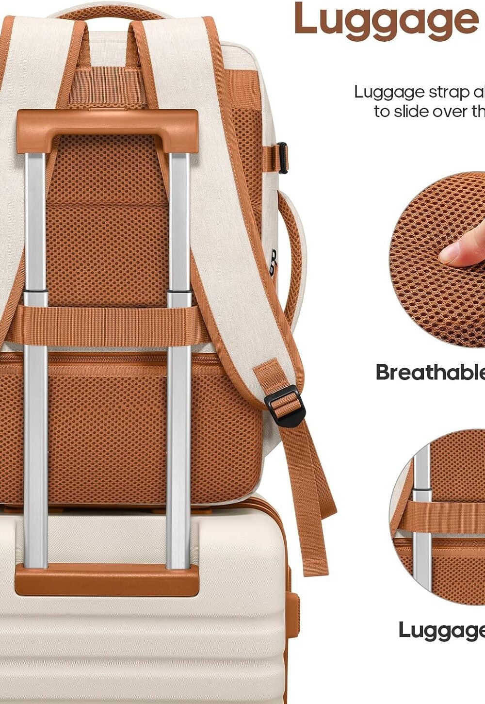 Ukein -Piece Luggage Set With Spner Wheels - Image 6