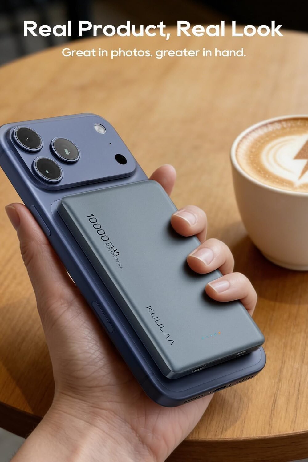 Kuulaa Mh Magnetic Portable Charger - Slim Magsafe Power Ban - Image 8