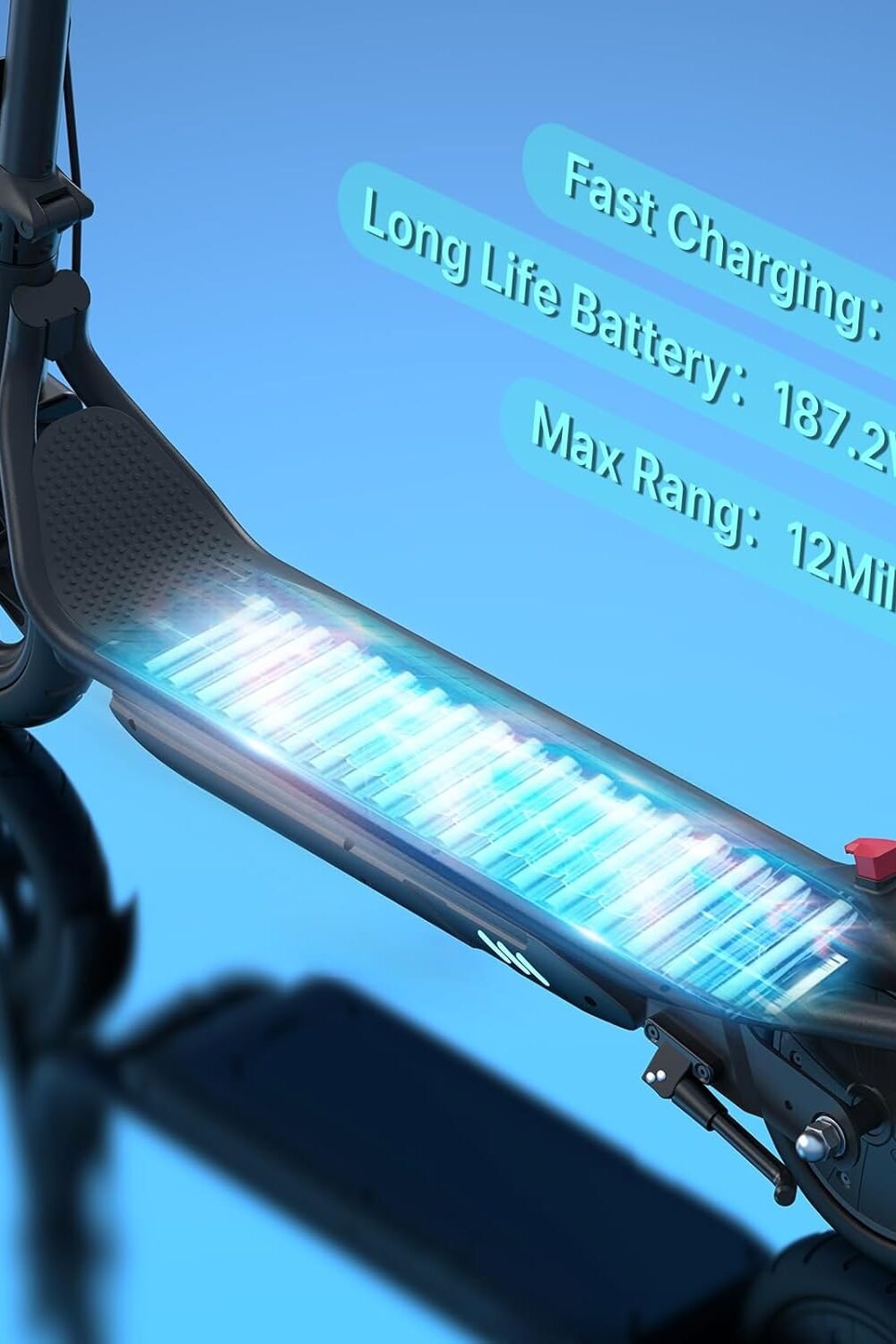 Gotrx Dult Electric Scooter - Max Mile Range, Foldable - Image 5