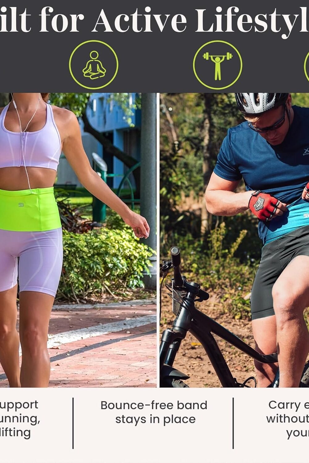 Stashbandz No-Bounce Runng Belt Men Women - Image 7