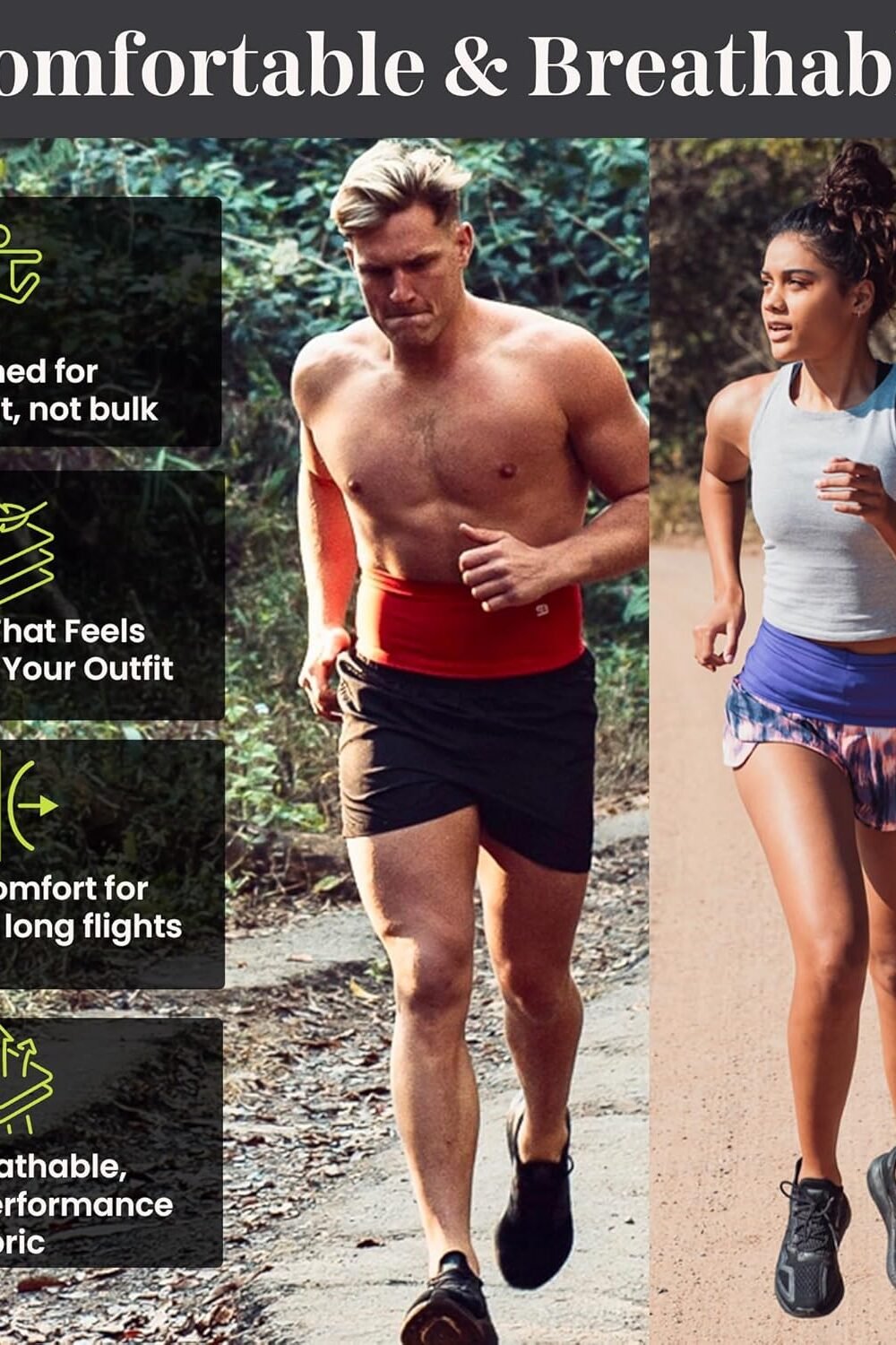 Stashbandz No-Bounce Runng Belt Men Women - Image 10